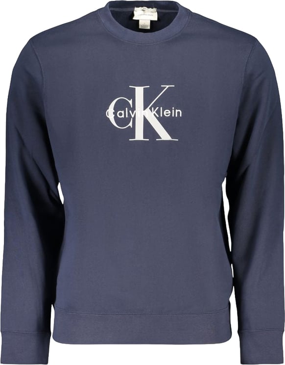 Calvin Klein Calvin Klein Blue Cotton Men's Sweatshirt