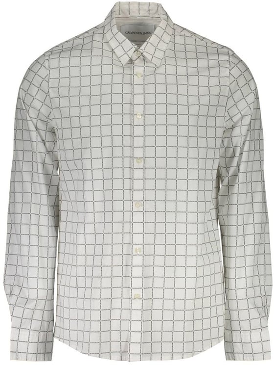 Calvin Klein Calvin Klein White Cotton Men Shirt
