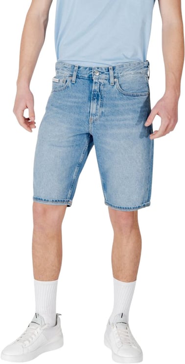 Calvin Klein Calvin Klein Jeans Blue Cotton Bermuda Shorts
