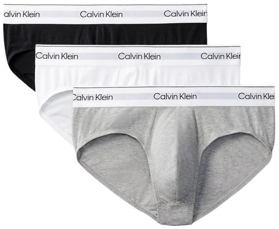 Calvin Klein Calvin Klein Underwear Gray Cotton Briefs