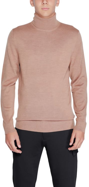 Calvin Klein Calvin Klein Beige Wool Turtleneck