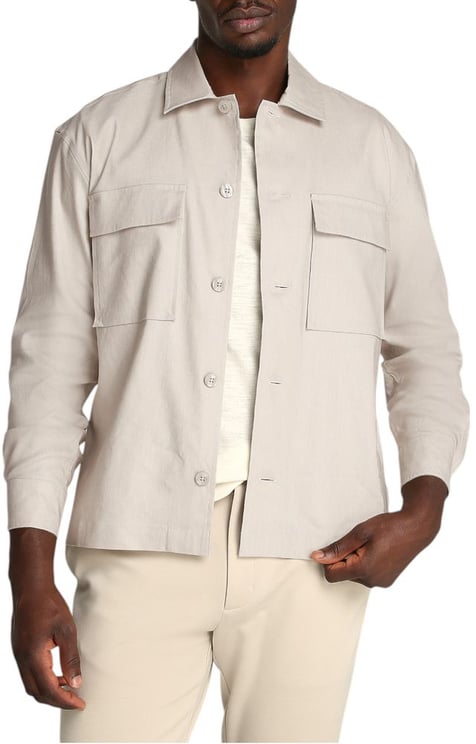 Calvin Klein Calvin Klein Beige Lyocell Coat
