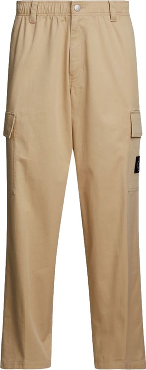 Calvin Klein Calvin Klein Beige Cotton Cargo Pants