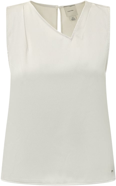 Calvin Klein Top Senza Maniche Drappeggiato