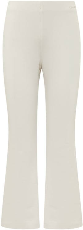 Calvin Klein Pantaloni a Gamba Svasata con Vita Elasticizzata