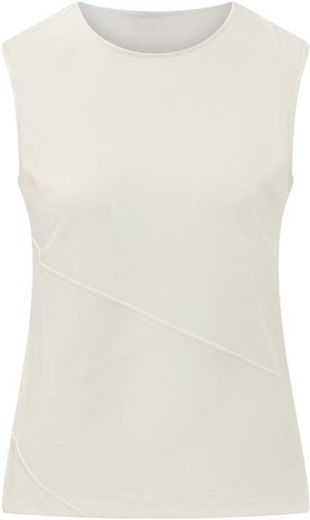 Calvin Klein Top Senza Maniche con Cucitura Diagonale