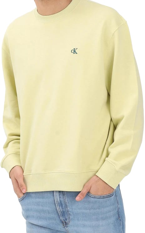 Calvin Klein Sweaters Lime Spritz