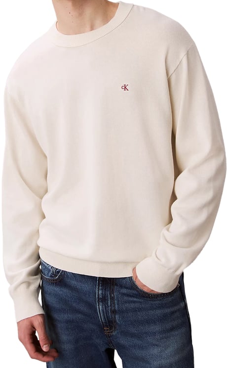 Calvin Klein Sweaters White