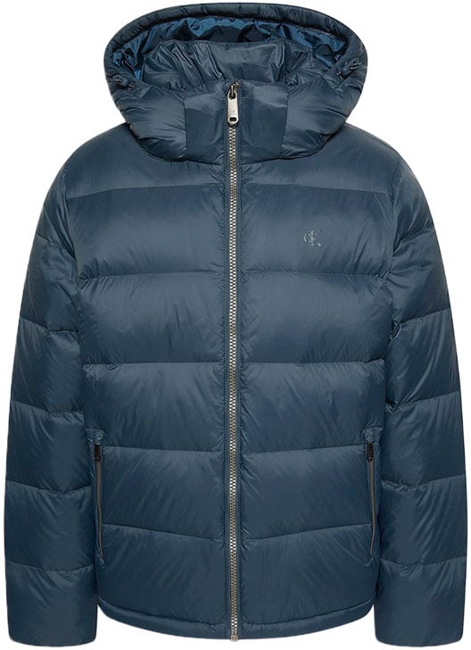 Calvin Klein Calvin Klein Jeans LS Nylon Zip Off Hood Down Puffe