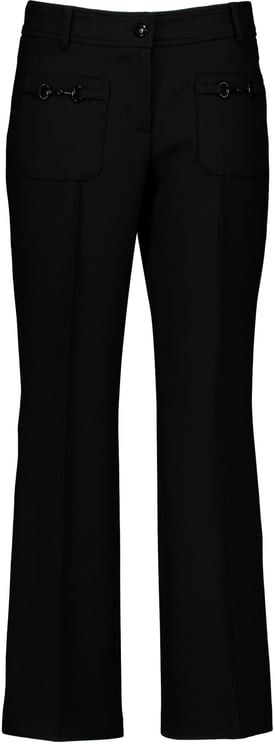 Cambio Cambio Farah Patched Pocket Pantalons Zwart 6316 0427 02