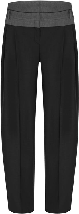 Cambio Cambio Evelin Color Block Pantalons Zwart 6331 0426 02