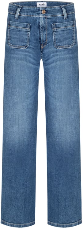 Cambio Cambio Tess Pocket Jeans Blauw 9129 0099 00