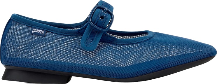 Camper Flat Shoes Blu