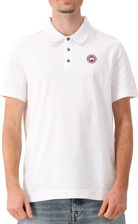 Canada Goose Canada Goose Polo Wit Beckley Atlantic White