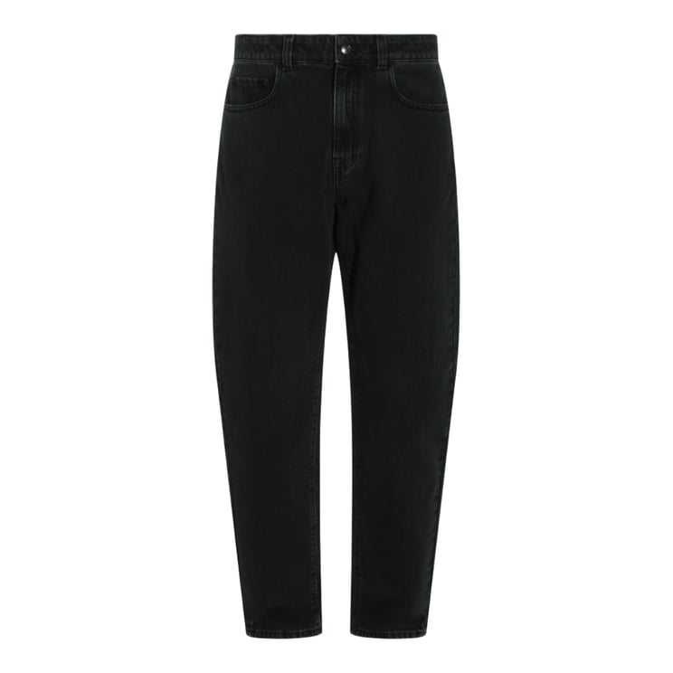 Canali Straight-Leg High-Waisted Jeans With Minimalist Design