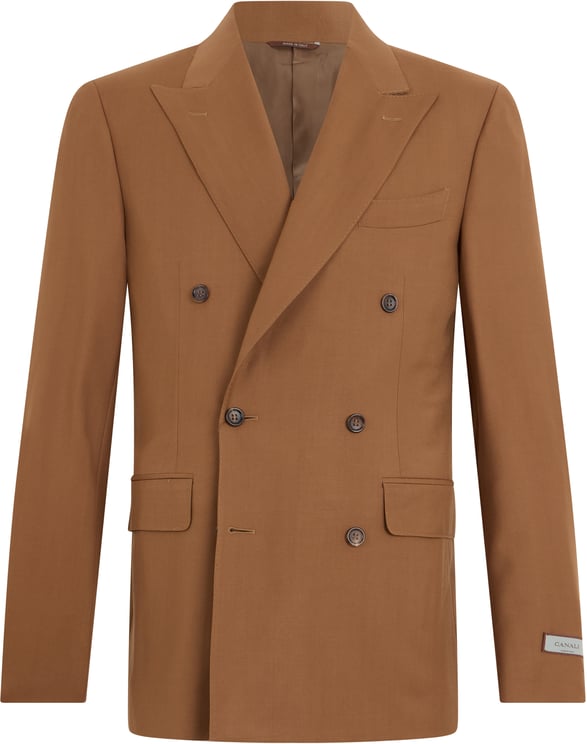 Canali Double-breasted wool jacket