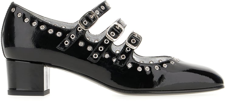 Carel Carel Black leather Camden pumps
