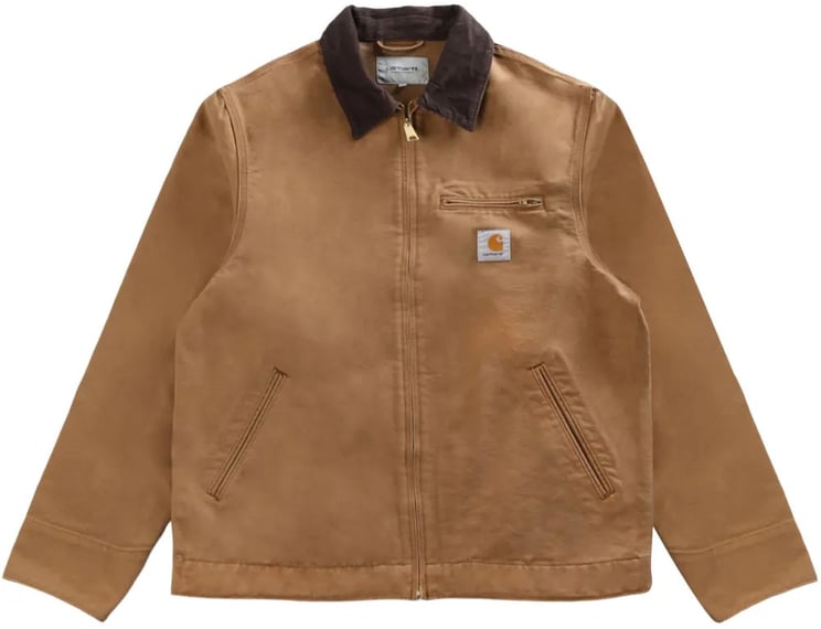 Carhartt carhartt wip detroit jacket brown