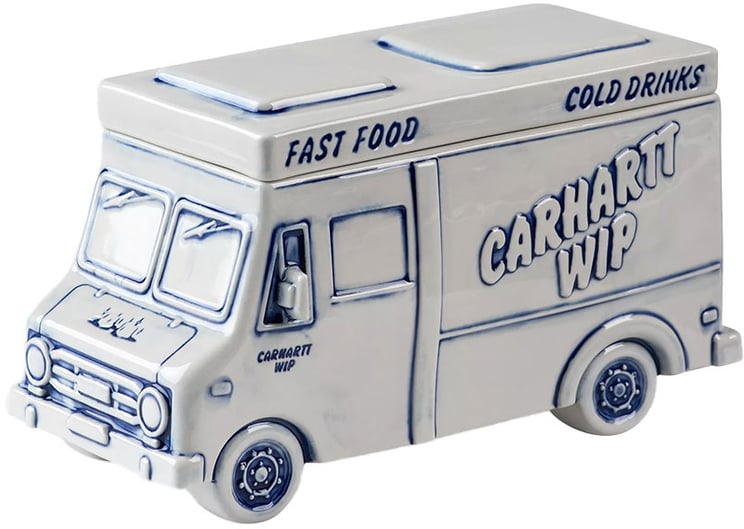 Carhartt carhartt wip truck snackbox porcelaine blanc bleu