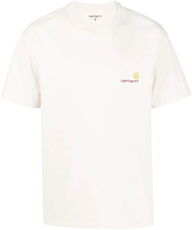 Carhartt t shirt carhartt american script coton natural