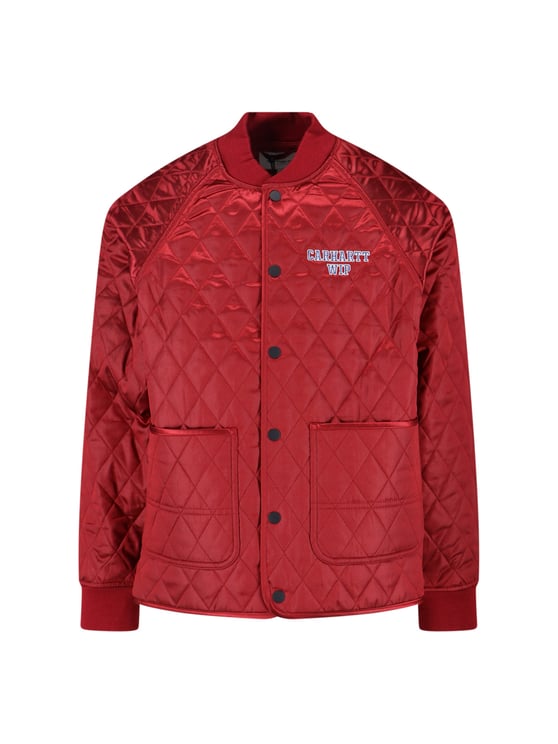 Carhartt "Alumni Liner" Jacket, In Red Fabric