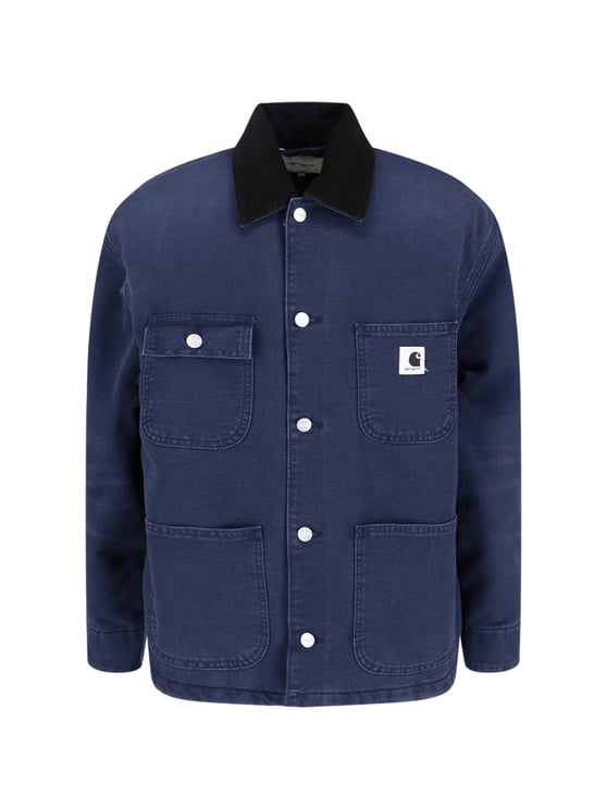 Carhartt "Og Michigan" Jacket, In Blue Organic Cotton