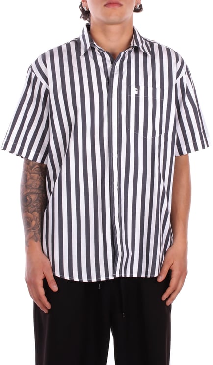 Carhartt Shirts Riga Blu Bianco