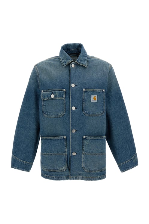 Carhartt Classic Chore Denim Jacket with Buttoned Pockets