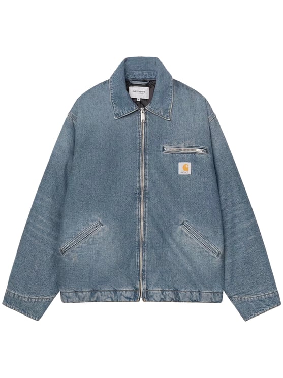 Carhartt Denim Jacket with Classic Collar