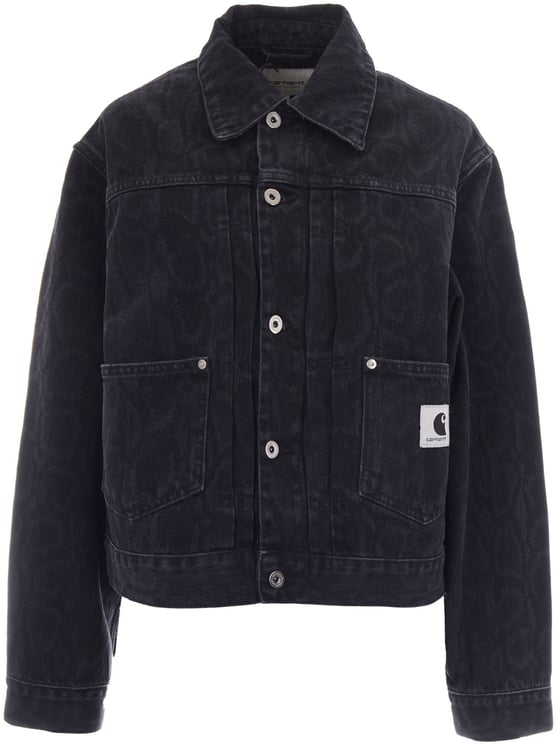 Carhartt Coats Snake Camo, Black