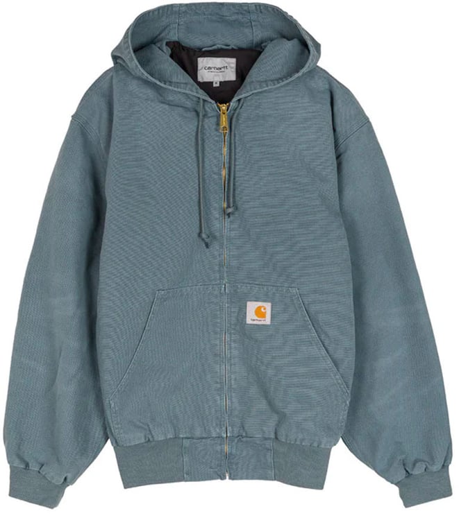 Carhartt veste carhartt wip active bleu coton