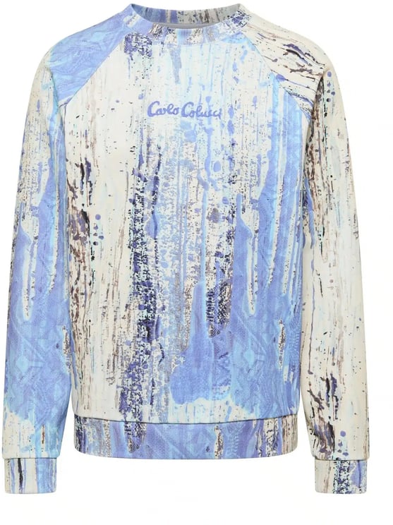 Carlo Colucci Ai Drip Sweater Beige