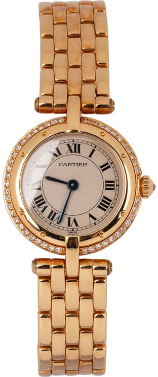 Cartier Cartier Panthere Vendome Diamond Bezel 18K Gold Womens Watch