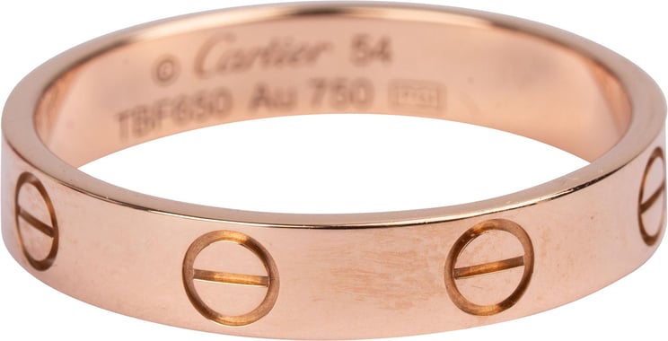 Cartier Cartier Au 750er Gold LOVE Wedding Band Ring (#54)