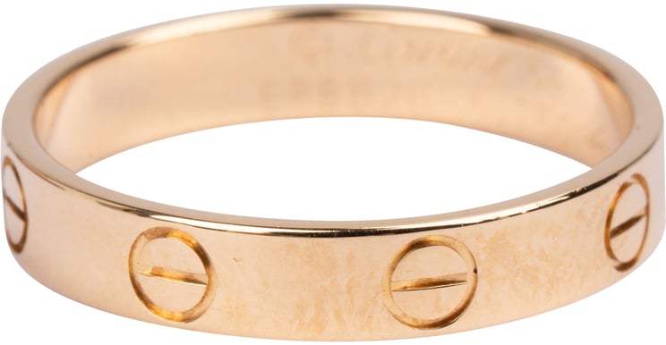 Cartier Cartier Au 750er Gold LOVE Wedding Band Ring (#54)