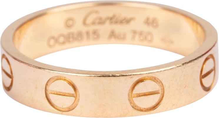 Cartier Cartier Au 750er Gold LOVE Wedding Band Ring (#46)