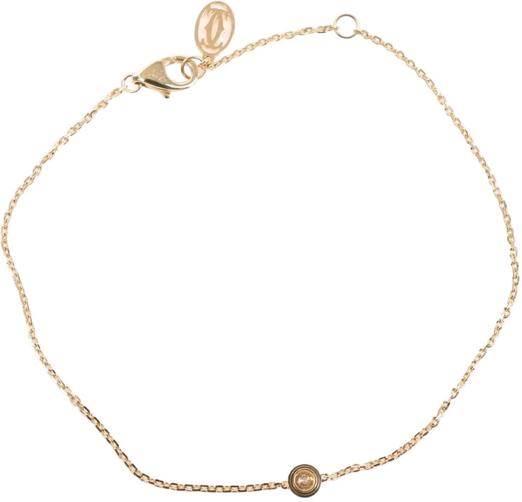 Cartier Cartier D'amour XS diamond Bracelet 750(YG) 1.4g XWG487