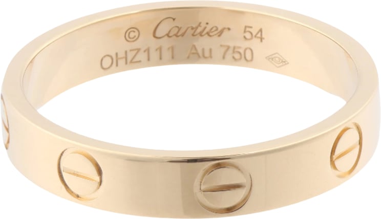 Cartier Cartier Mini Love Ring 750(YG) 3.4g, Size 54 EU