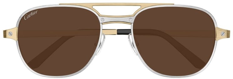 Cartier Ct0477S Santos De Navigator Sunglasses