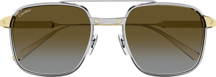 Cartier Ct0610s Square Titanium Sunglasses