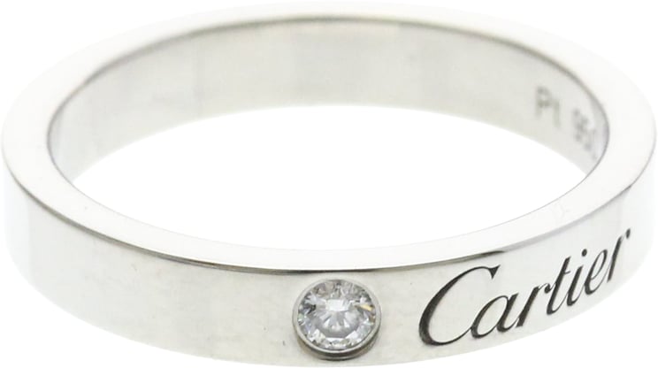 Cartier Cartier Band Ring Platinum / diamond