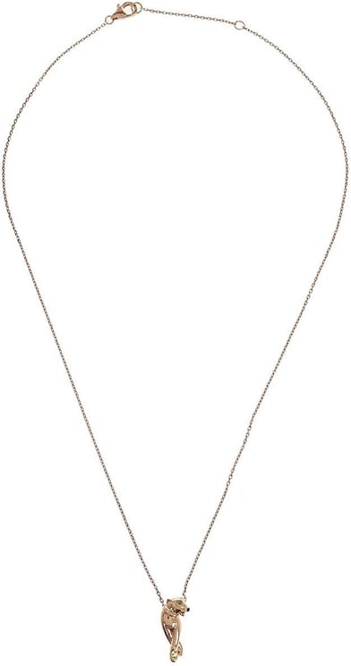 Cartier Cartier Panthere de Cartier Pendant Necklace 18K Yellow Gold with Tsavorite and Onyx