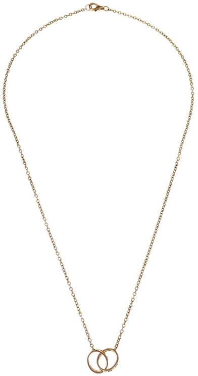 Cartier Cartier Love Interlocking Necklace 18K Rose Gold