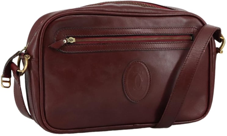 Cartier cartier Must de Cartier Shoulder Bag Leather medium