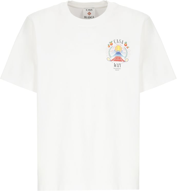 Casablanca T-Shirts And Polos White