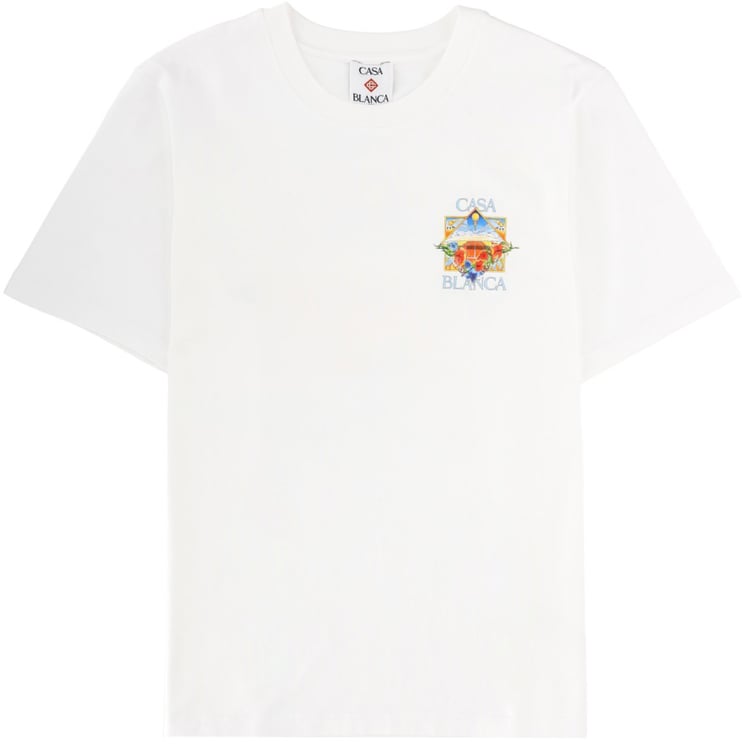 Casablanca T-SHIRT WITH PRINT