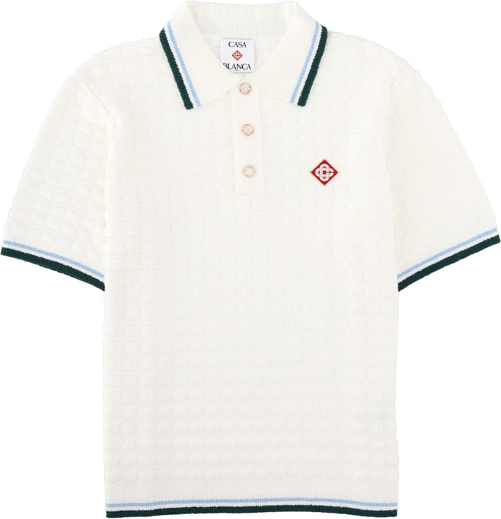 Casablanca POLO BOUCLÉ CON LOGO