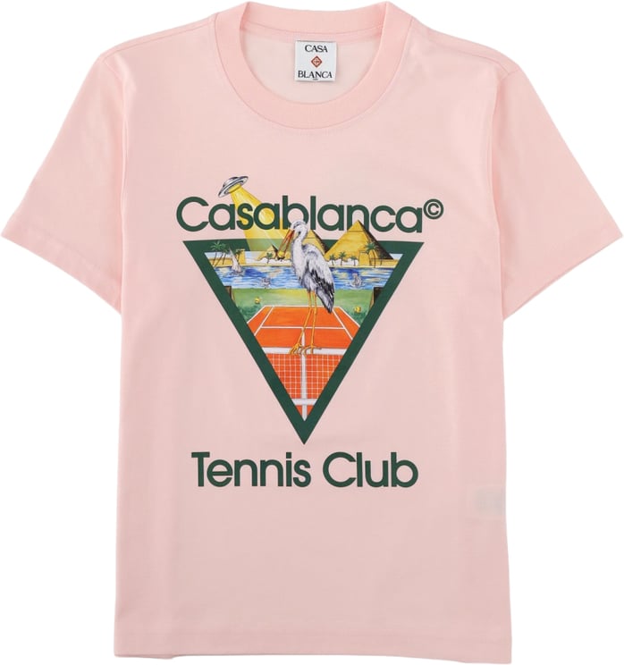 Casablanca T-SHIRT "PYRAMID ABDUCTION"
