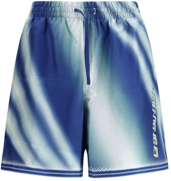 Casablanca Casablanca Blue Silk Bermuda Shorts