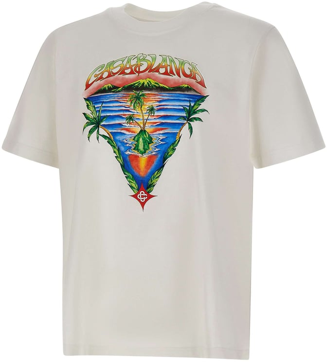 Casablanca T-Shirts And Polos White